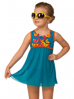 Платье детское летнее (с плавками), Arina GPQ041212 Cachipolla 